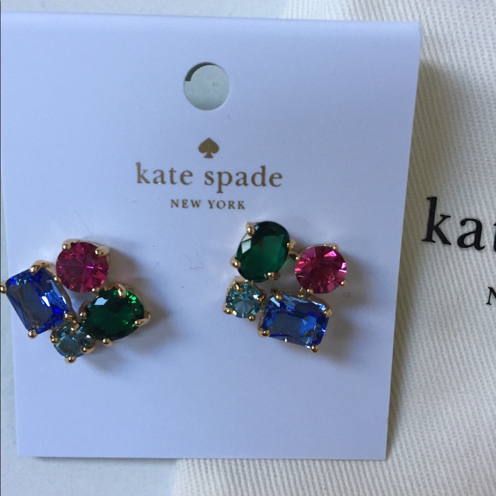 Kate Spade Multi-colored Stud Earrings